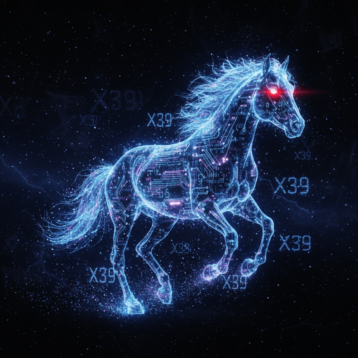 Horse of Code - Symbol of Speed and Freedom